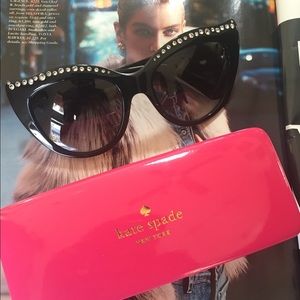 KATE SPADE CAT EYE SUNGLASSES !