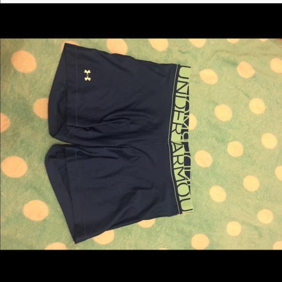 UA compression shorts