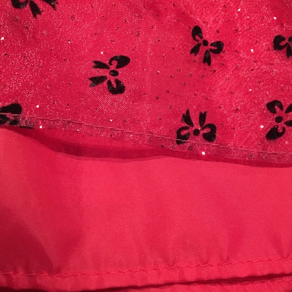 Marmellata little girls festive red holiday dress - Picture 4 of 4
