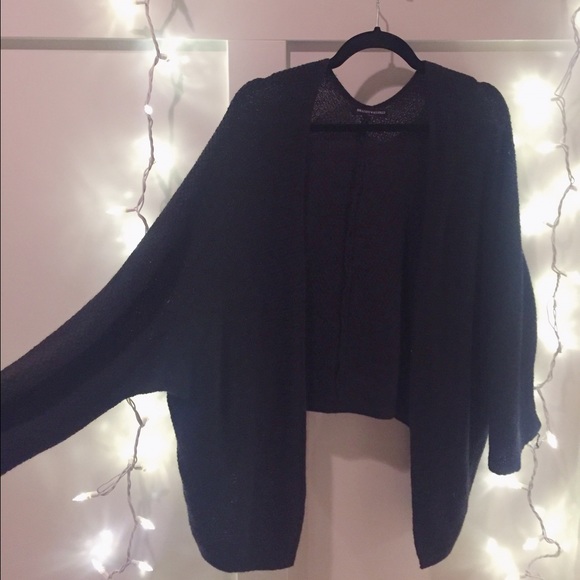 Brandy Melville black Caroline cardigan