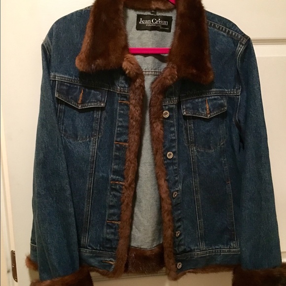 mink denim jacket
