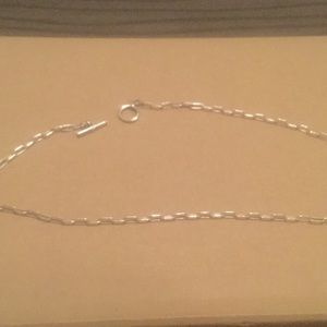 Sterling silver necklace