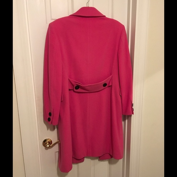 Vintage Luxury Italian designer Pink peacoat - Picture 2 of 3