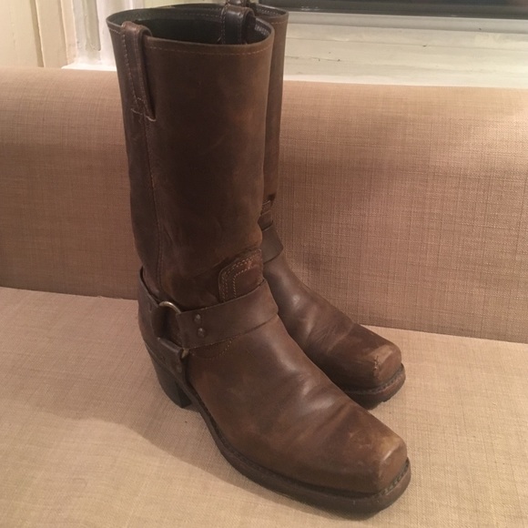 Frye Harness 12R Leather Boot