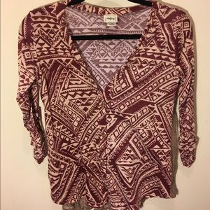 Daytrip button-up top