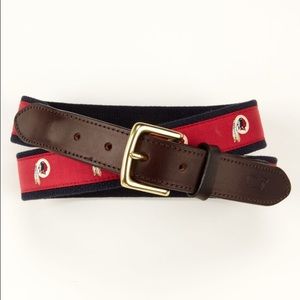 Vineyard Vines Washington Redskins Canvas Belt