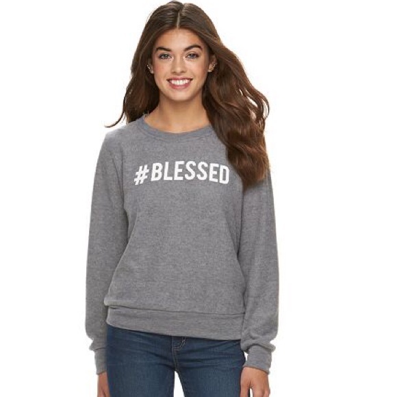 #Blessed Jumper Sweatshirt - Picture 1 of 3