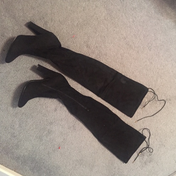 Thigh high boots