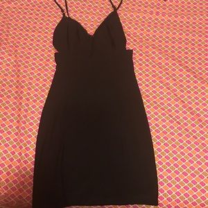Bebe black mini dress