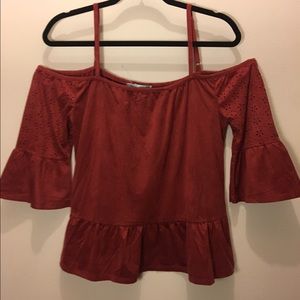 Off the shoulder top