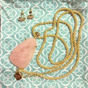 Kendra Scott Necklace and Earrings