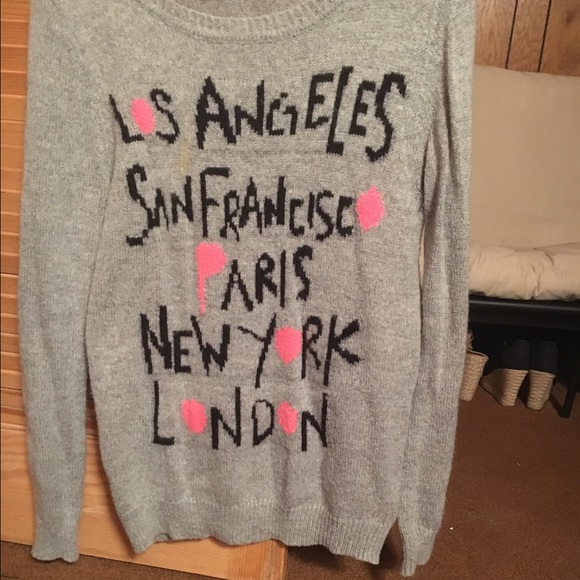 Forever21 city sweater