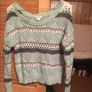 Target crop top sweater