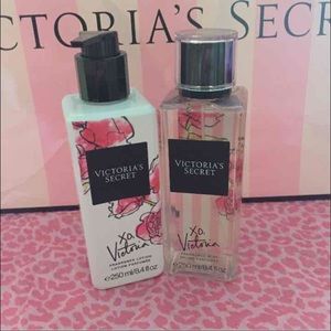 Victoria's Secret XO Victoria lotion & most NEW