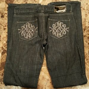 Express jeans boot cut sz 0