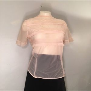 Vintage sheer blouse.