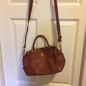 Tory Burch Small Robinson Brown Cross Body
