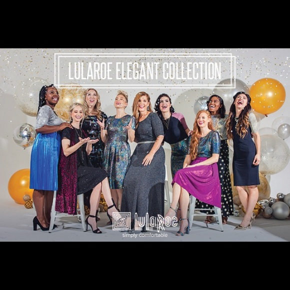 Lularoe ELEGANT COLLECTION Size L Jill - Picture 3 of 3