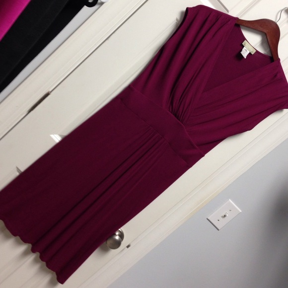 Super Soft and Flattering Jersey Knit Dress Sz M