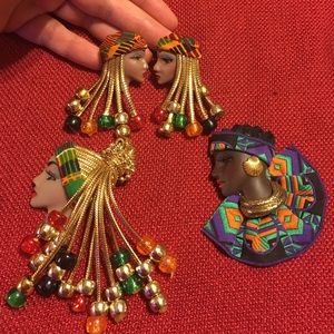 Lot of handmade African looking jewelry