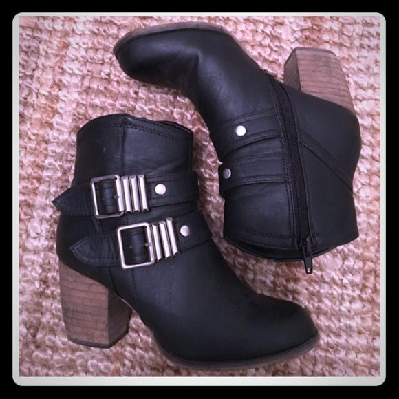 Black booties