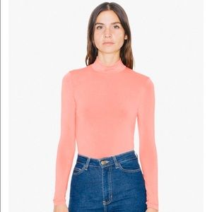 AA NWT Brushed jersey turtle neck top