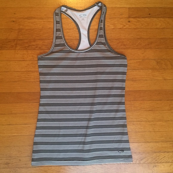 Champion Stripe Athletic Tank Top