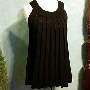 Pleats and Sparkle Tunic