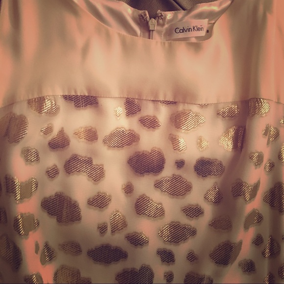 Calvin Klein Leopard Print Cocktail Dress!!