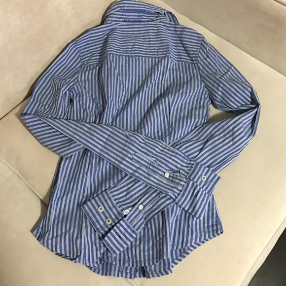 Abercrombie And Fitch Button Down Striped Shirt - image 2