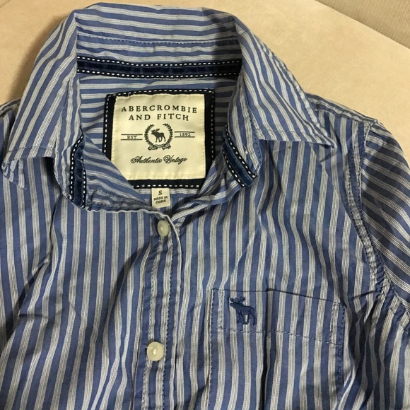 Abercrombie And Fitch Button Down Striped Shirt - image 4