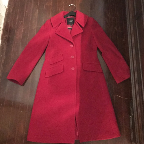 Talbots red coat