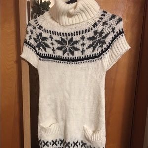 Girls size small sweater dress