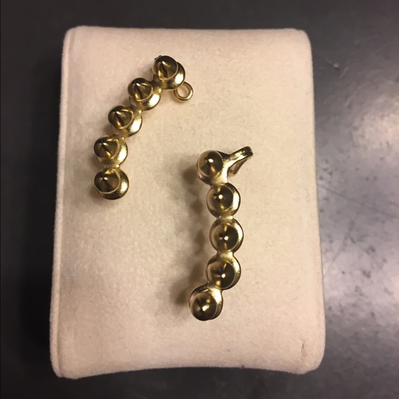 KS Gold Climber Earrings