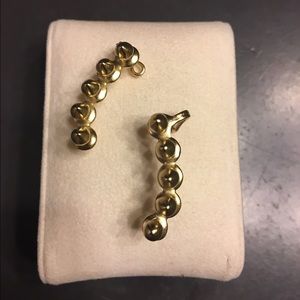 KS Gold Climber Earrings