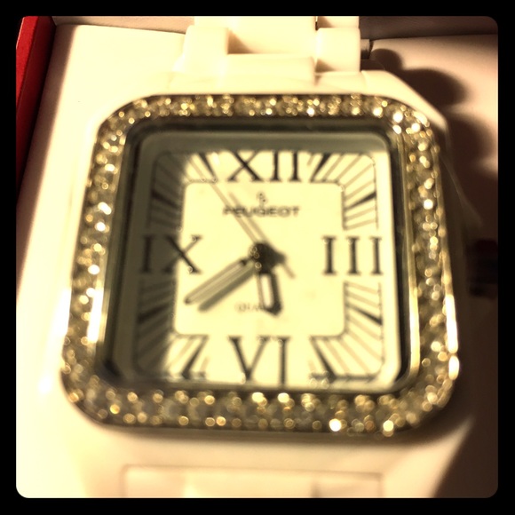 Peugeot Women's Swarovski Acrylic Crystal watch