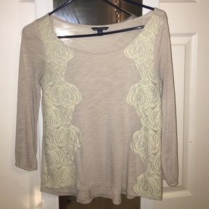 American eagle quarter length top