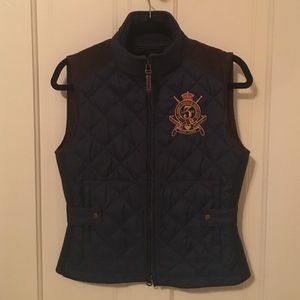 Ralph Lauren crest vest
