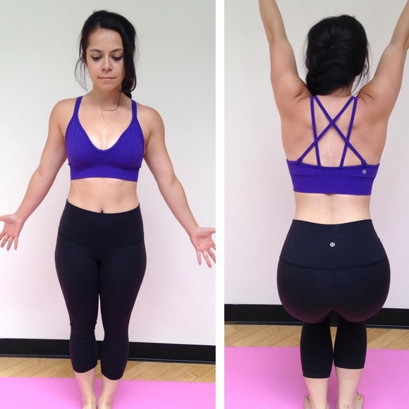 Lululemon Seamless Plunge Bra - Picture 3 of 4