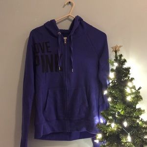 Victoria's Secret PINK zip-up sweatshirt