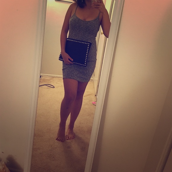 Sexy grey dress