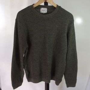 Forest Green Topman Knit Sweater