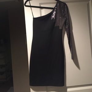 ASOS one shoulder dress