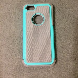 Blue and Gray iPhone 5/5s case