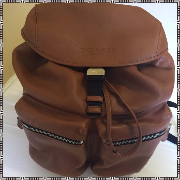 Coach Other - 🎀NWOT GORGEOUS AUTHENTIC LEATHER COACH BACKPACK🎀