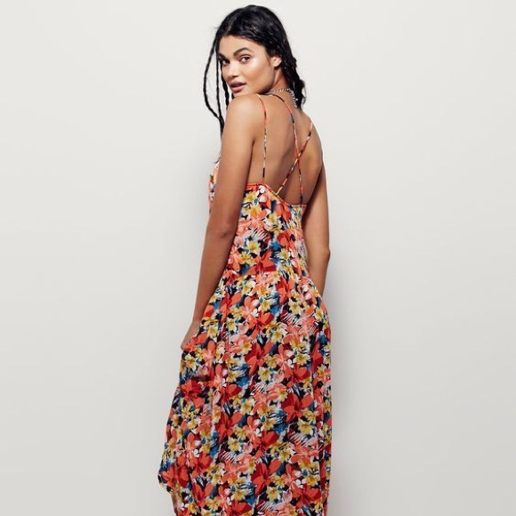 Free People Floral Maxi Dress