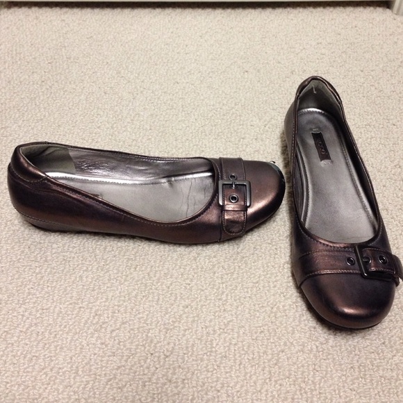 Ecco Flats - Iridescent Copper/Bronze