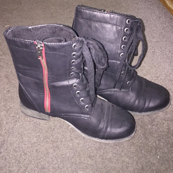 Black Combat Boots!