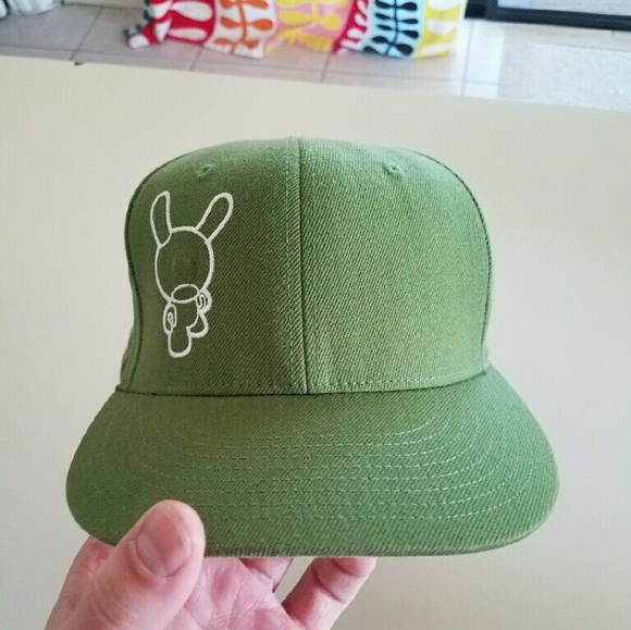 Kidrobot Army Green Dunny Silhouette Hat