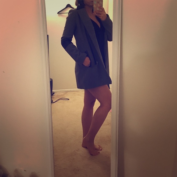 Grey coat